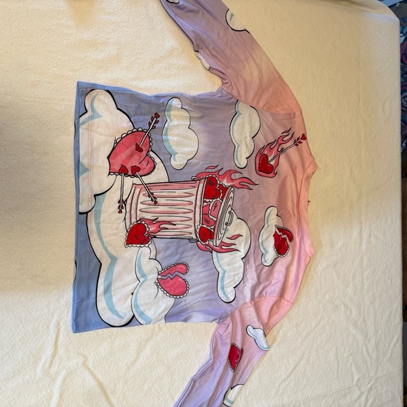 ♥️ Sugar Thrillz Heart on Fire Valentines Teddy Dolls Kill Not Today Cupid M 🧸 - Picture 13 of 13